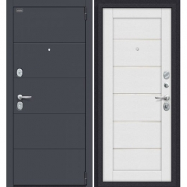 Дверь входная металлическая Эльпорта PORTA S4.Л22 (Graphite Pro/Virgin)