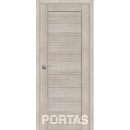 Межкомнатная дверь Портас S 20 лиственница крем